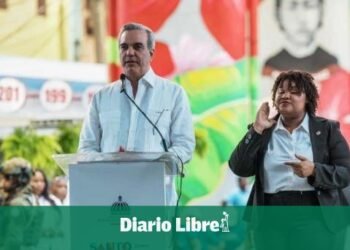 El trabajo de un intérprete de lenguaje de señas del Gobierno