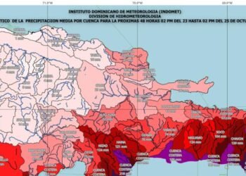 Melissa no se mueve: Indomet alerta de inundaciones repentinas y lluvias torrenciales este viernes