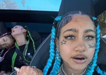 Kim Kardashian explota defendiendo a North West de la polémica por sus tatuajes y piercings