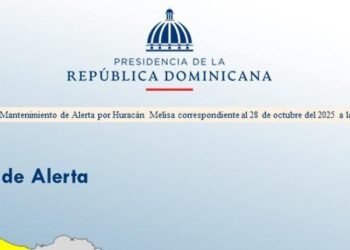¡Alerta Roja por Huracán Melissa! 4 provincias en emergencia, 19 bajo aviso