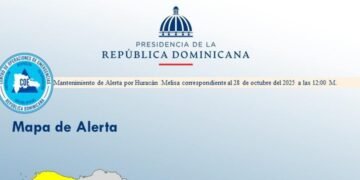 ¡Alerta Roja por Huracán Melissa! 4 provincias en emergencia, 19 bajo aviso