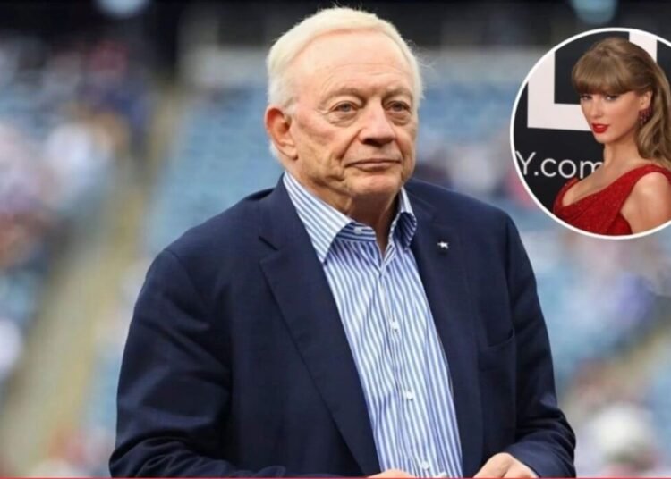 Jerry Jones extiende invitación a Taylor Swift para partido de los Cowboys