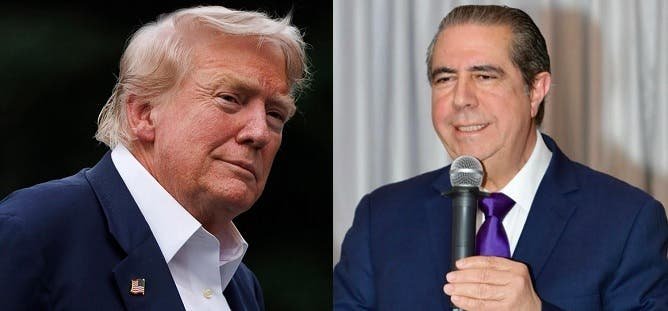 Valioso reconocimiento de Javier García a Donald Trump