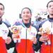 ¡Triplete de Bronce! Martínez, Taveras y Peña hacen historia en taekwondo bolivariano