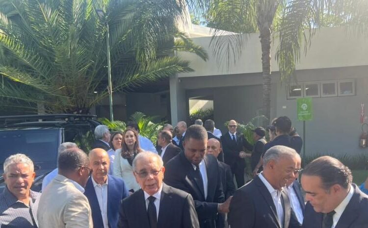 Luto en la política: Danilo Medina y Raquel Peña despiden a Marcelo Bermúdez