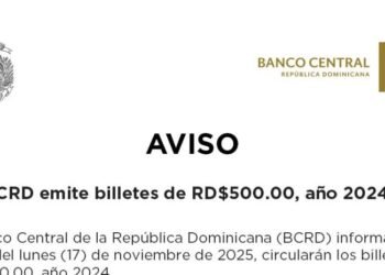¡Alerta Financiera! Banco Central Anuncia Circulación de Nuevos Billetes RD$500 2024