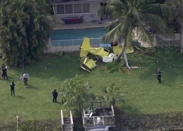 Impactante tragedia aérea en Florida: Dos muertos tras estrellarse un avión