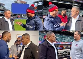Estrellas dominicanas de MLB rinden emotivo homenaje a Roberto Rojas en Nueva York