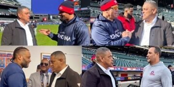 Estrellas dominicanas de MLB rinden emotivo homenaje a Roberto Rojas en Nueva York