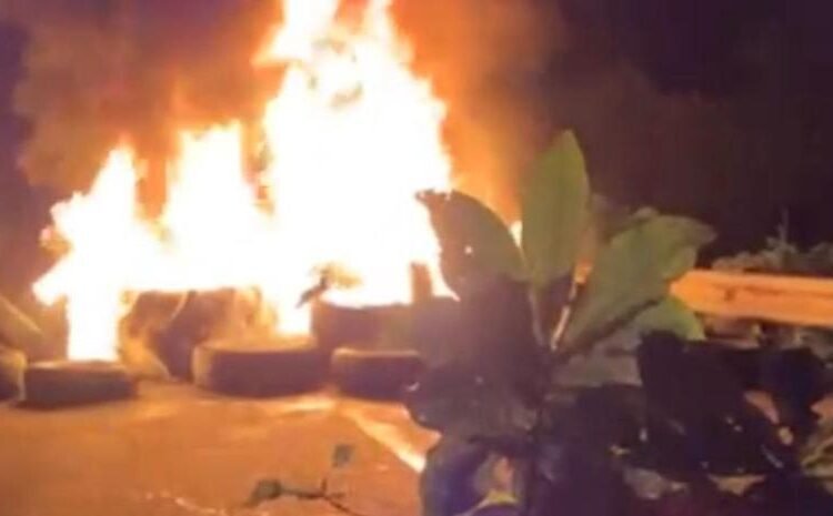 La Cuaba estalla en protesta contra Ministro de Medio Ambiente por polémica del vertedero