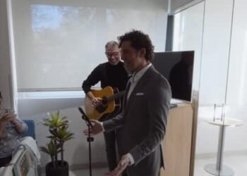 David Bisbal sorprende y emociona en Madrid: Cierra gira con visita a pacientes de hospital