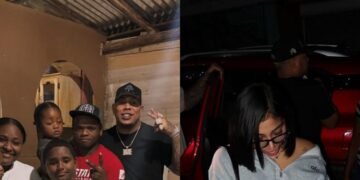 El gesto que conmovió a todos: Bulin 47 y Karola Cendra pasaron Nochebuena con personas de escasos recursos