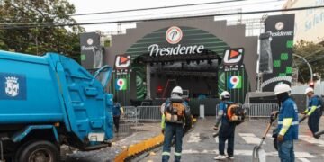 De la fiesta a lo impecable: El ADN dejó las calles del Distrito Nacional brillando post-Año Nuevo