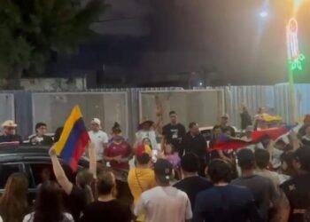 Venezolanos en RD estallan de júbilo tras la captura de Maduro