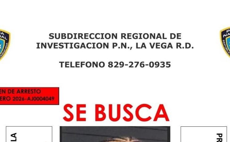 La Vega en vilo: Policía Nacional busca a hombre que baleó a su pareja y escapó
