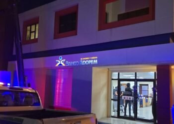 Policía Nacional tras la pista de intento de robo en banco de La Vega