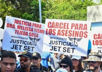 Revolución Jet Set Marcha por Justicia al Palacio Nacional