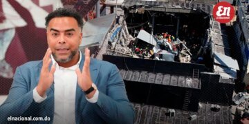 El emotivo homenaje de Nelson Cruz a su hermana y víctimas del Jet Set en el Estadio Quisqueya