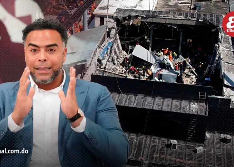 El emotivo homenaje de Nelson Cruz a su hermana y víctimas del Jet Set en el Estadio Quisqueya