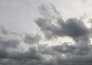 Domingo de pocas lluvias en RD: Indomet vigila una vaguada que se aproxima