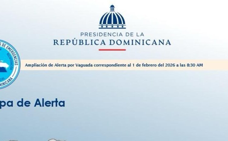 URGENTE: ¡Alerta Verde por aguaceros! Frente Frío y Vaguada impactan Santo Domingo y 6 provincias