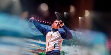 Dramática caída de 20 metros: Rapero Delaossa se desploma en pleno concierto