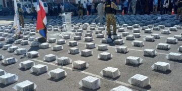Golpe al narcotráfico: DNCD incauta masivo cargamento de 2,049 paquetes de droga en una lancha