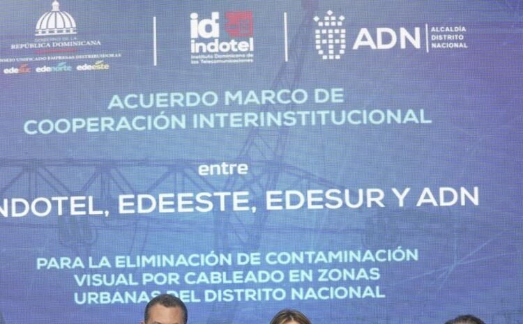 Adiós a los cables en el Distrito Nacional: Inicia plan masivo contra la contaminación visual