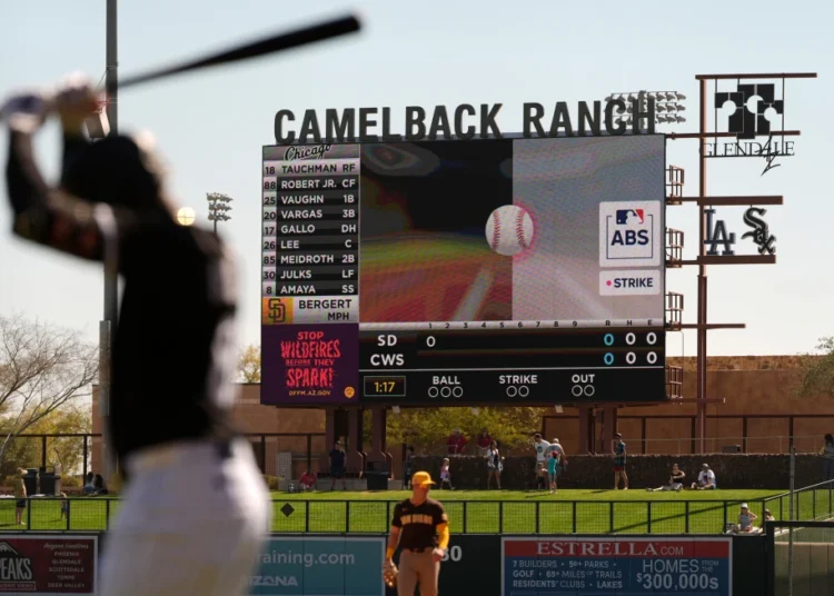 Desafíos de bolas y strikes en la MLB: Apenas superan el 50% de efectividad en su debut de Spring Training