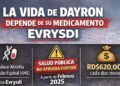 Clamor frente al Palacio Nacional: Exigen medicamento urgente para salvar la vida de Dayron