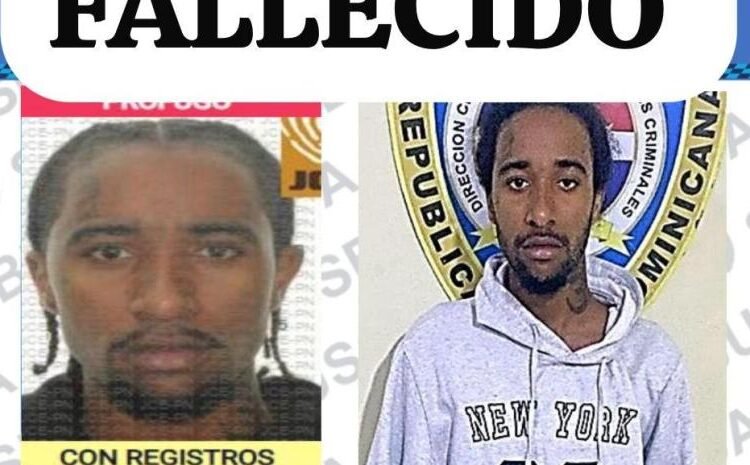 Abatido «El 30»: policía confirma su muerte tras enfrentamiento armado en Santo Domingo Norte