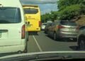 Tránsito en la ruta Baní-Azua: así luce el flujo vehicular este Jueves Santo