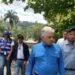 Eduardo Estrella recorre Puerto Plata tras desastre natural y mantiene silencio sobre el impacto de los daños