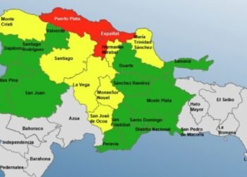 Alerta roja: Puerto Plata y Espaillat bajo máximo riesgo ante inminente peligro por lluvias
