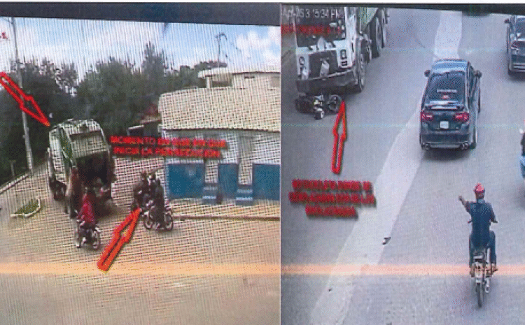 Testigo revela que dos motoristas interceptaron y golpearon a Abreu Quezada antes de la persecución