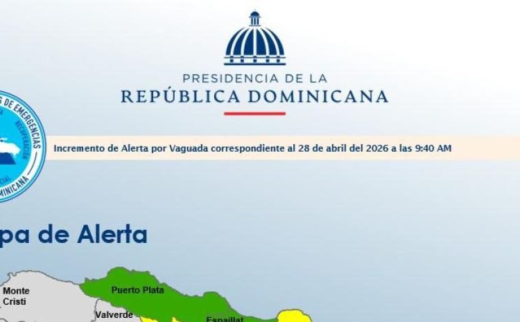 Mapa actualizado: Así quedan las alertas del COE ante las intensas lluvias en el país