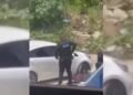 Video indignante: captan a policía disparando a un hombre sin riesgo aparente para su vida