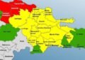 Alerta máxima: COE eleva a 26 las provincias en emergencia con cuatro en nivel rojo