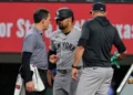 Alarma en Yankees: Jasson Domínguez se somete a pruebas médicas tras recibir un pelotazo en el codo