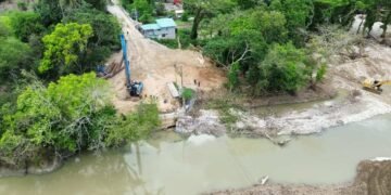 Arrancan los trabajos de reconstrucción del puente Montellano en Santiago