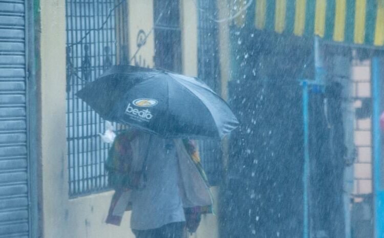 Alerta meteorológica: Vaguada azota República Dominicana con fuertes aguaceros persistentes