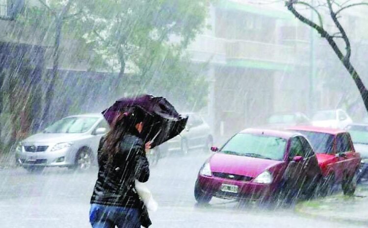 Alerta meteorológica: Vaguada provocará aumento de lluvias esta tarde