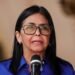 Delcy Rodríguez viaja a la CIJ para defender la soberanía de Venezuela sobre el Esequibo