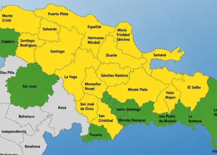 Alerta roja: 26 provincias en riesgo extremo por lluvias, inundaciones y granizadas