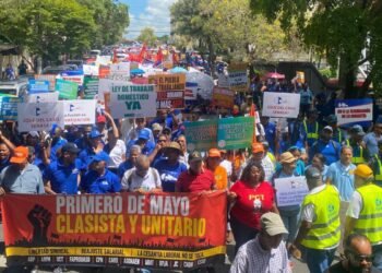Día del Trabajador en RD: entre reclamos y movilizaciones, la clase obrera alza su voz este 1 de mayo