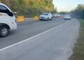 Reabren el paso en la carretera Juan Pablo II tras retirar rocas en el tramo Majagual