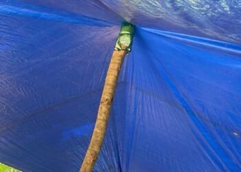 Vecinos levantan campamento en La Cuaba para frenar la construcción de un vertedero
