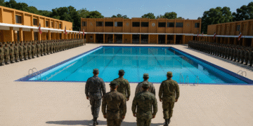 Tragedia en academia militar: cadete muere tras entrar a una piscina por una botella de agua