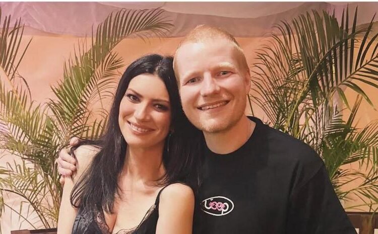 Laura Pausini se encuentra con Ed Sheeran y revela una sorpresa para su concierto en República Dominicana