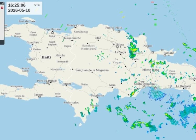 Alerta meteorológica en República Dominicana: Prepárate para más lluvias y calor extremo en los próximos días